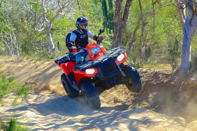 4x4 ATV Adventure with Tequila Tasting and Mexican Buffet Lunch - Riding cactus trails, arroyos, and shallow streams