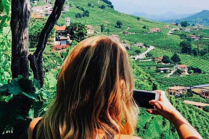 A Sparkling Day in the Prosecco Hills from Venice - A viewpoint in the Prosecco Hills