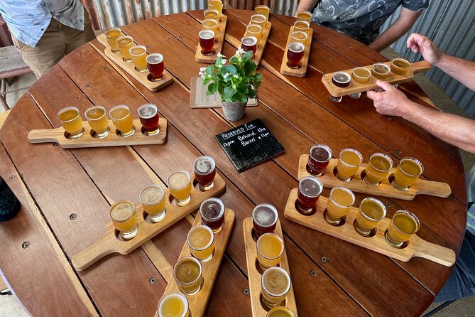 Afternoon Brewery and Distillery session: Tastings & transfers - What is included, and what you still pay for