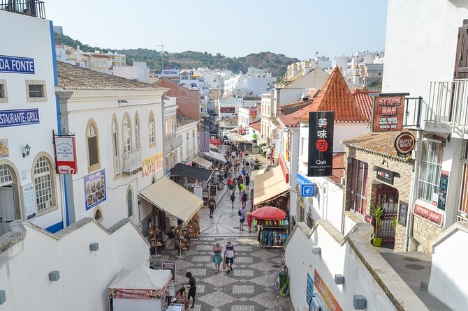 Albufeira: City Highlights & WINE TASTING - The first viewpoint: beaches from above