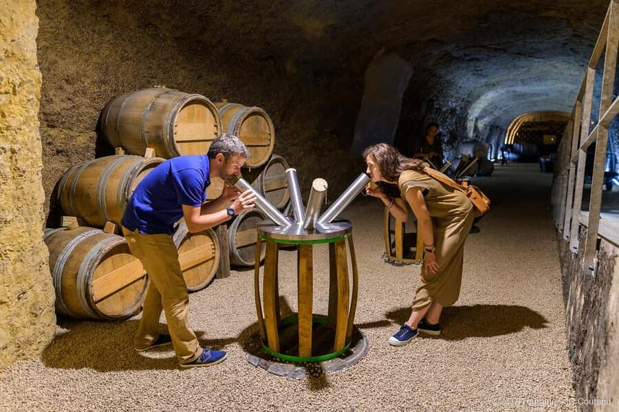 Amboise: Caves Ambacia Visit and Wine Tasting - The Shop and Bistro Extend the Visit