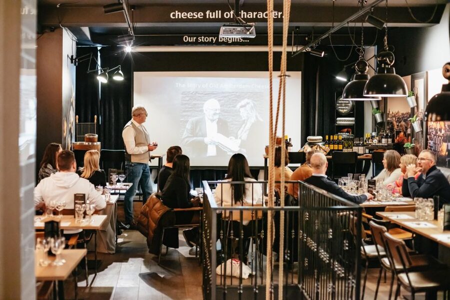 Amsterdam: Dutch Cheese Tasting Experience with Wine - The host can make or break the 45 minutes