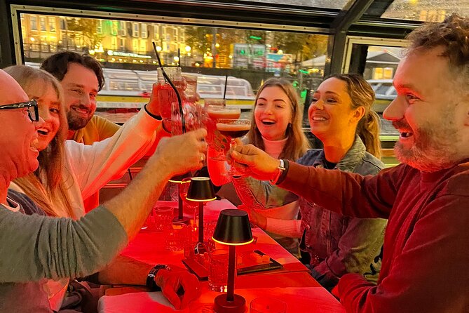 Amsterdam Evening Cocktail Cruise with snacks - How Much Sightseeing Commentary You Get