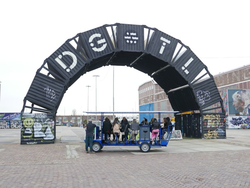Amsterdam: Guided Beer Bike or Prosecco Bike Tour - Value at $41 per person