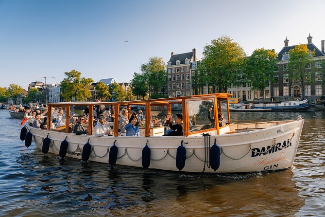 Amsterdam: Luxury Boat Cruise Unlimited Cocktails, Beers & Wines - One hour on Amsterdam’s water