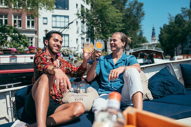 Amsterdam: Luxury Boat Cruise Unlimited Cocktails, Beers & Wines - Dutch cheese, snacks, and what to expect