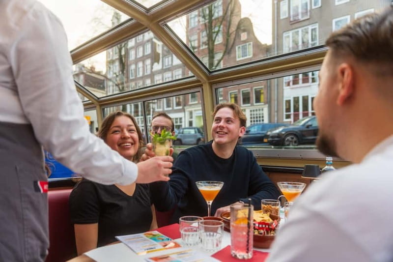 Amsterdam: Unlimited Cocktails Cruise on the Canals - A cocktail bar that moves through Amsterdam
