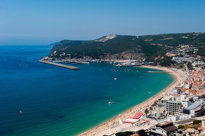 Arrabida and Sesimbra Small-Group Day Trip from Lisbon with Wine Tasting - Cristo Rei and the view back to Lisbon