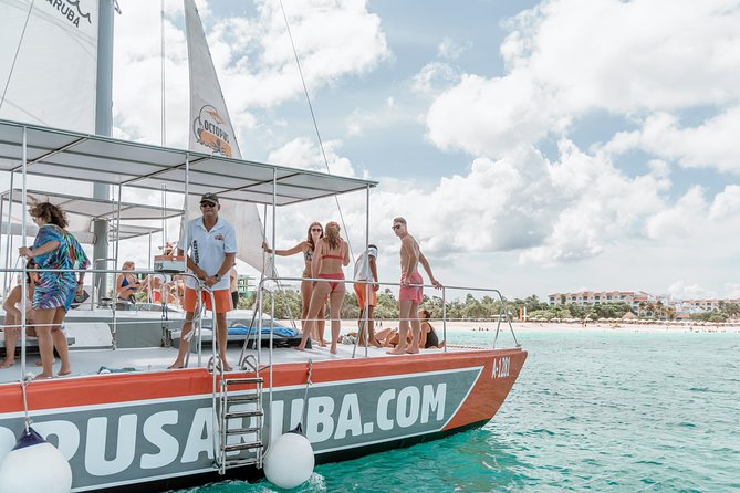 Aruba Happy Hour Sunset Sail with Savory Bites and Cocktails - The sunset, music, and crew personality