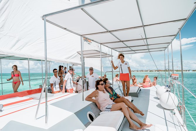 Aruba Happy Hour Sunset Sail with Savory Bites and Cocktails - The 40-foot trimaran and your two-hour route