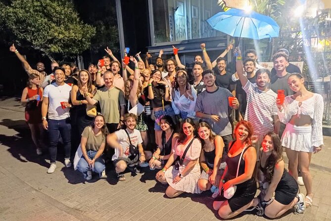 Athens Pub Crawl with 1hr Open Bar & VIP Nightclub Access - First Stop: Cocktails, Shots, and an Easy Icebreaker