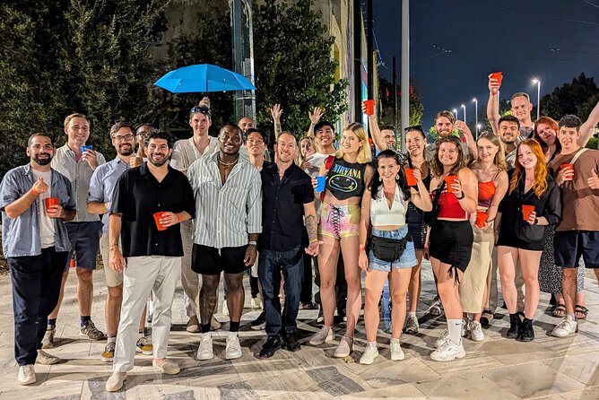 Athens Pub Crawl with 1hr Open Bar & VIP Nightclub Access - Meeting the Group and Getting Started