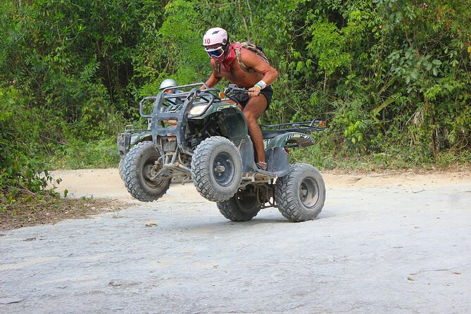 ATV Ziplines, Cenote, Lunch, Horseback Riding and Tequila Tasting - Horseback riding in a busy rotation