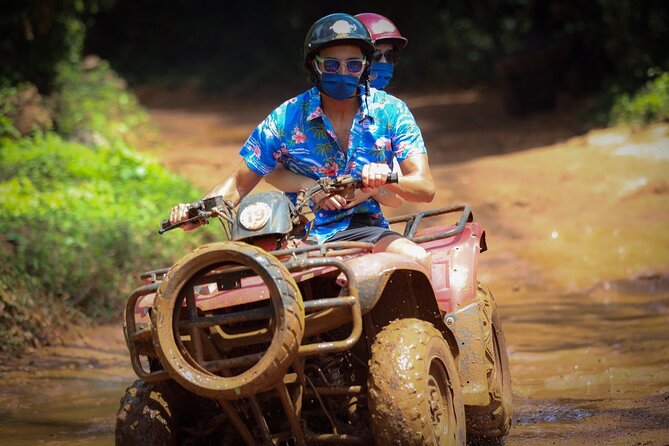ATV, Ziplining & Cenote Tour, Transportation & Tequila Tasting - From Cancun’s beach strip to the Mayan jungle