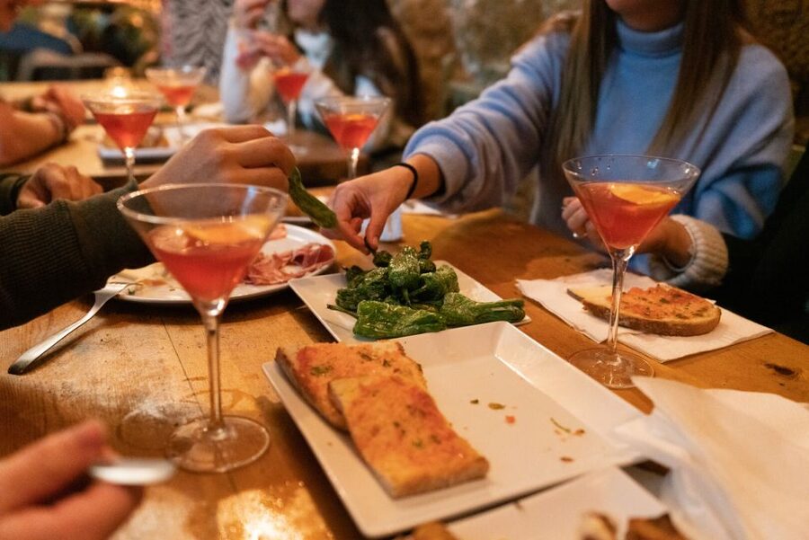 Barcelona: Cocktail Master Class by Mixologist with Tapas - Padrón peppers, tomato bread, and tapas between drinks