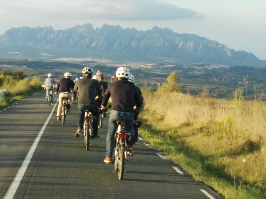 Barcelona: Guided Half-Day Wine and Electric Bike Tour - Three glasses of local wine and cava