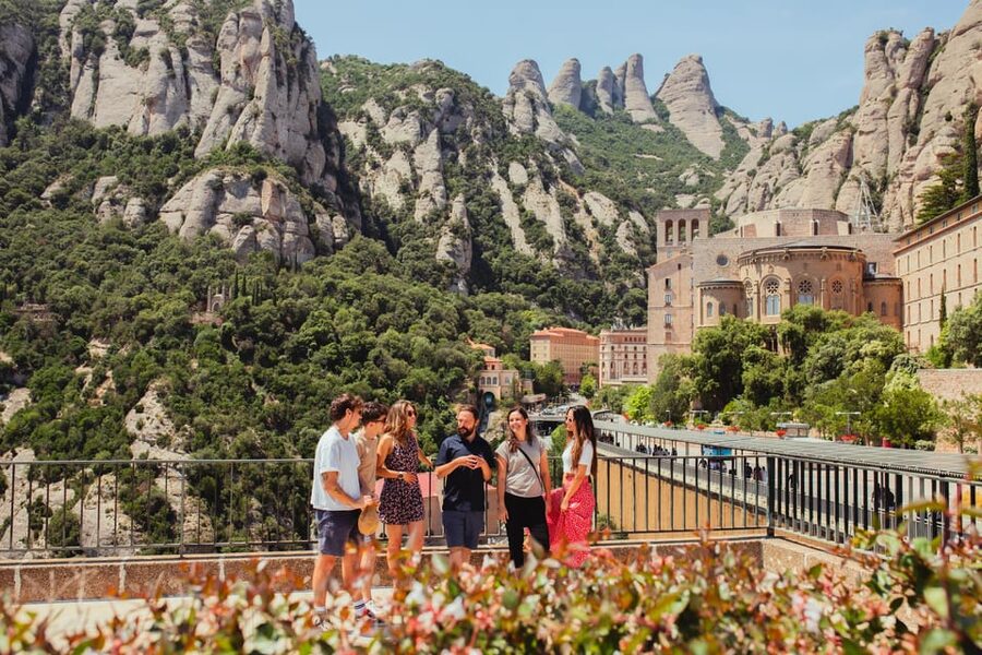 Barcelona: Montserrat with Winery, Lunch, and Train Options - Oller del Mas: Castle, Cellar, and Wine