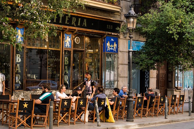 Barcelona Poble Sec Tapas & Wine Tour - Stop two on Carrer del Roser: creative platillos and unforgettable bravas