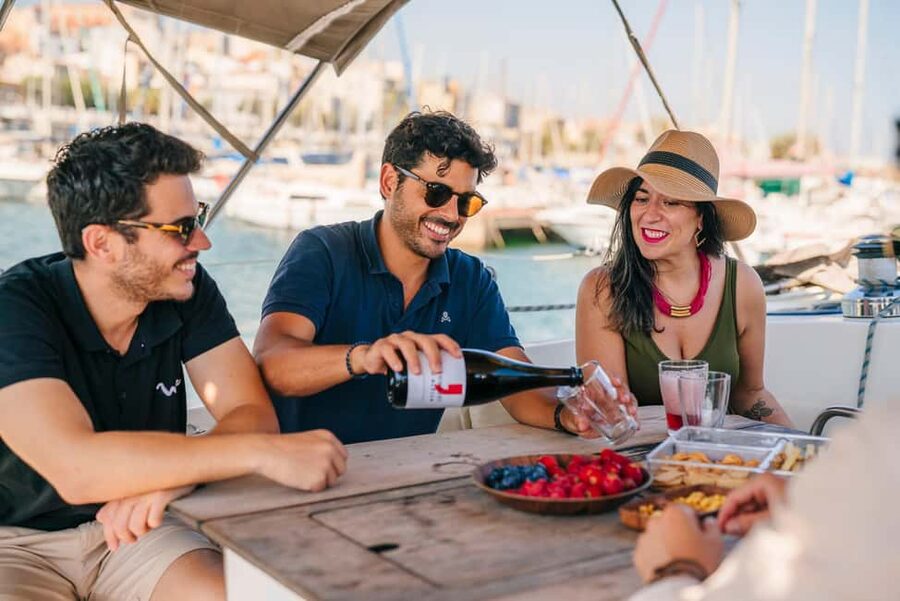 Barcelona: Sailing Cruise & Vineyard Tour with Wine Tasting - A short transfer from Alella harbor