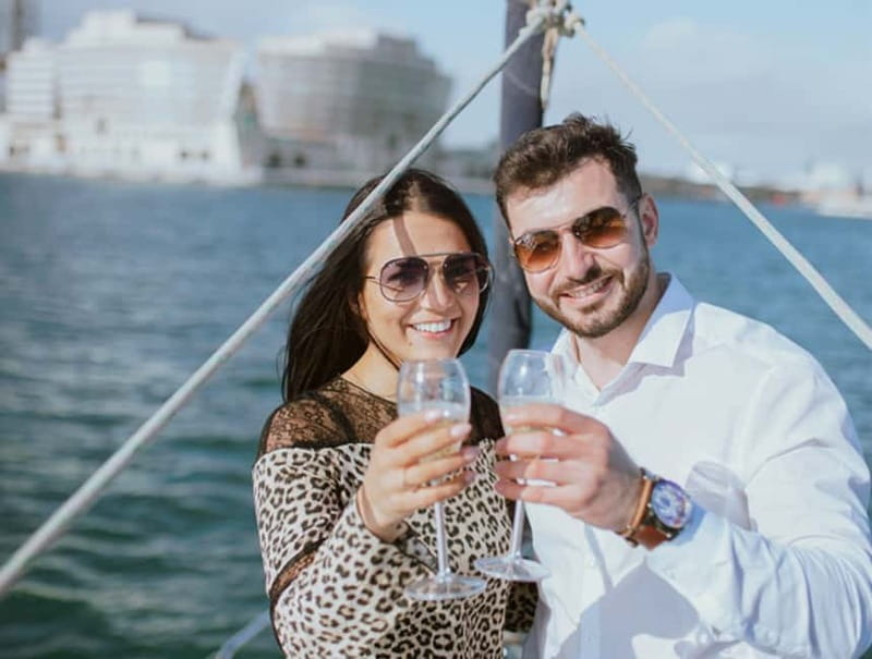 Barcelona: Sunset Skyline Cruise with Cava and Snacks - Key points at a glance