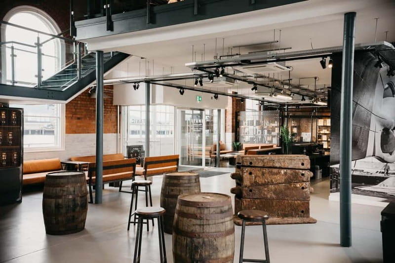 Belfast: Titanic Distillers Signature Tour & Whiskey Tasting - The bar, cocktail finish, and gift shop
