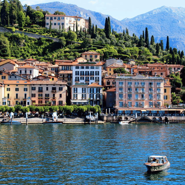 Bellagio: Shared Sunset Boat Tour with Prosecco Aperitif - Villa del Balbianello and the western shore