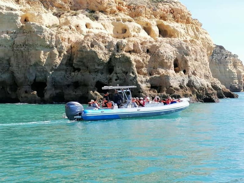 Benagil Caves Full Circuit Happy Hour - From the Portimão pier to the open coast