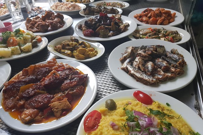 Best Food Tasting Tour of Athens, taste 18+ iconic Greek foods! - Greek cheese, cured meats, olives, and oil