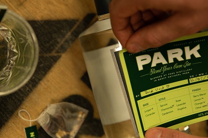 Blend Your Own Gin Experience in Banff - A short tour with useful spirit-making context