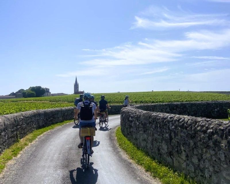 Bordeaux: St-Emilion Vineyards e-Bike Tour with Wine & Lunch - Riding past Petrus and Château Cheval Blanc