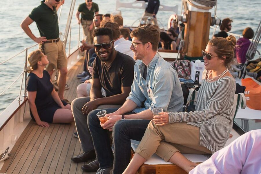 Boston: Harbor Champagne Sunset Sail from Rowes Wharf - Who will enjoy this Boston harbor sail