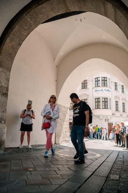 Bratislava: Private Walking Tour with Optional Beer Tasting - Michael’s Gate and the Former Hungarian Parliament