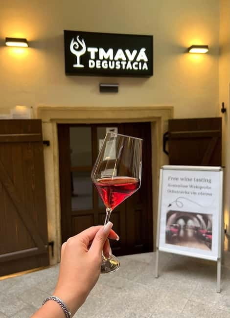 Bratislava: Wine Tasting Experience in the Dark - Guide style and language