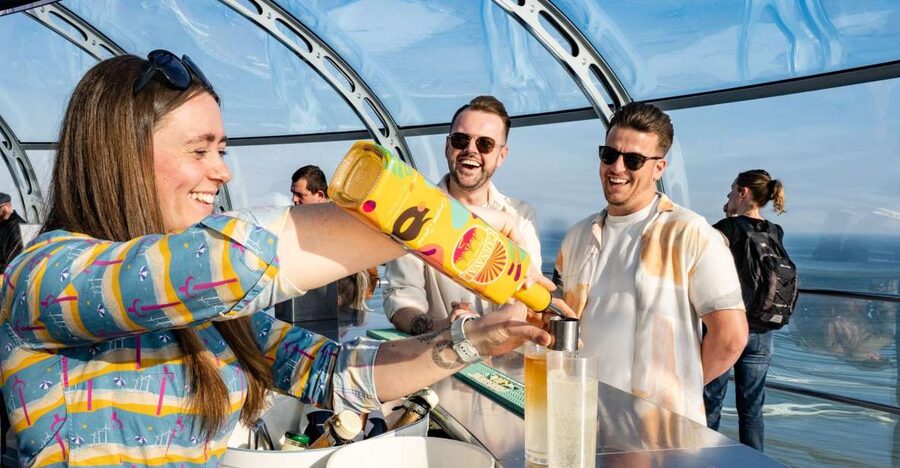 Brighton: i360 Entry & Champagne (Soft Drink for Under 18s) - Key points to know before you book