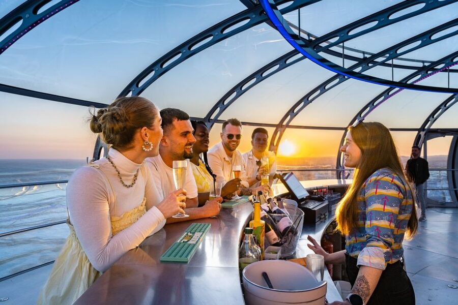 Brighton: i360 Entry & Champagne (Soft Drink for Under 18s) - Should you book Brighton i360 with Champagne?