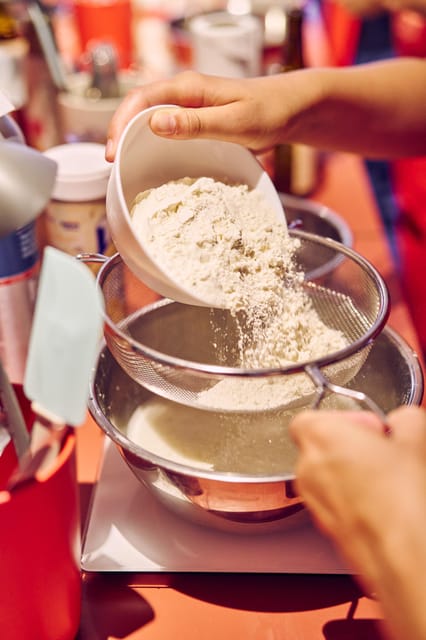 Brussels: Belgian Waffle Making Workshop with Beer Tasting - Cooking, topping, and eating as many waffles as you like