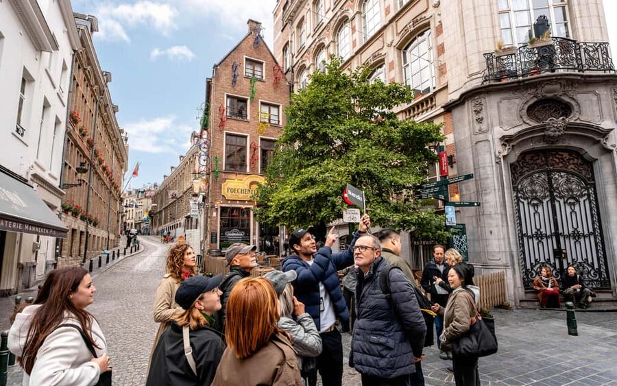 Brussels: Guided Walking Tour with Optional Beer Tasting - Mont des Arts and the city view
