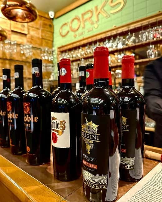 Bucharest: Romanian Wine Tasting Experience at Corks - Corks, the setting, and the snacks