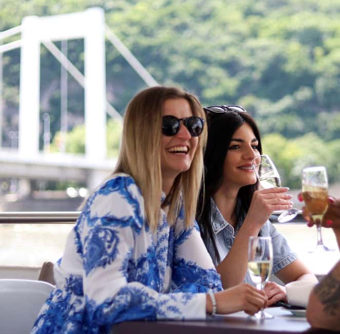 Budapest: Downtown Budapest Unlimited Booze Cruise - The National Theatre and Müpa Budapest