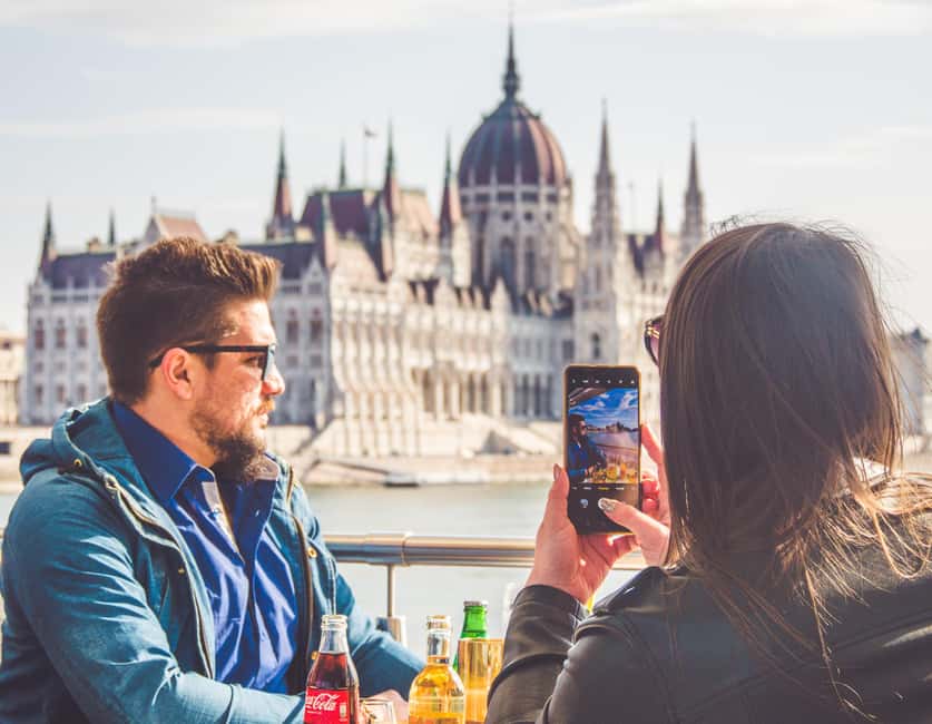Budapest: Happy Hour Sightseeing Cruise - Gellert Hill and the broader city panorama