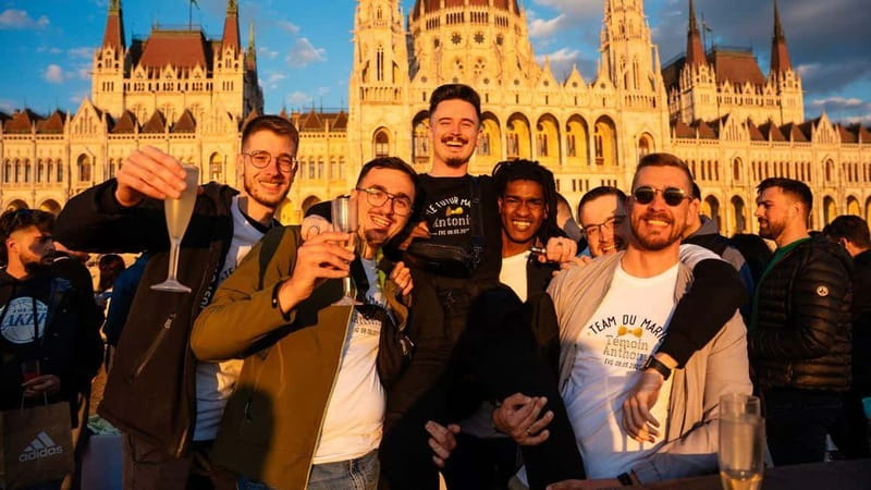 Budapest: Sip and Sail River Cruise with Unlimited Prosecco - Bálna, Corvinus University, and the return north