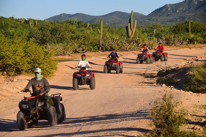 Cabo Migrino Beach and Desert ATV Tour plus Tequila Tasting - Pickup sounds easy, but allow extra time