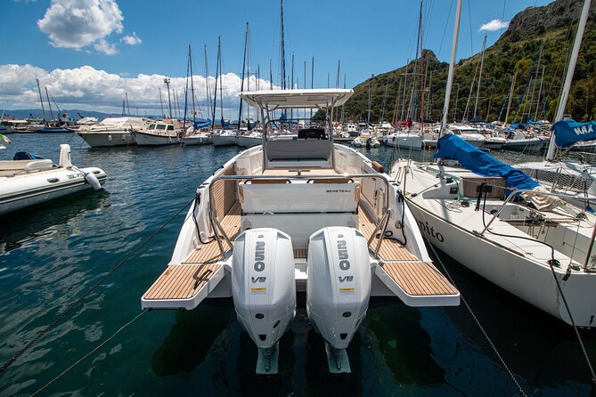 Cagliari 3 Hours Luxury Motorboat Tour - Wine and Snorkeling - Morning departures and sea conditions