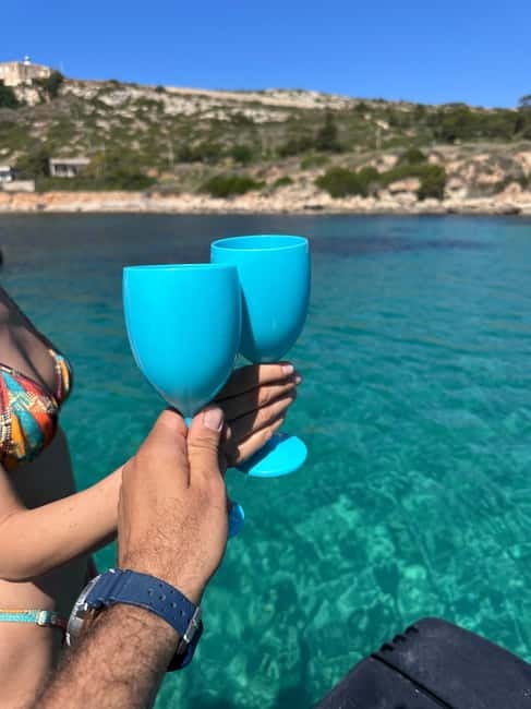 Cagliari: Boat Cruise with Stops for Swimming and Prosecco - Cala Bernat and marine life