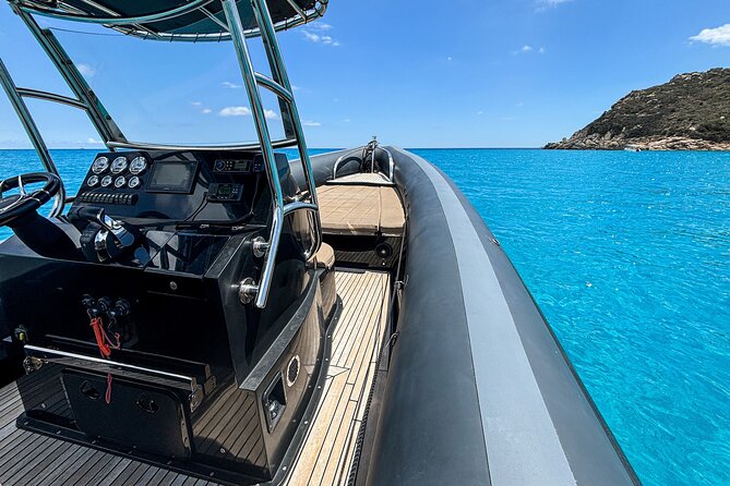 Cagliari Boat Tour by Maxi Rib - Wine and Snorkeling - A small boat, a personal skipper