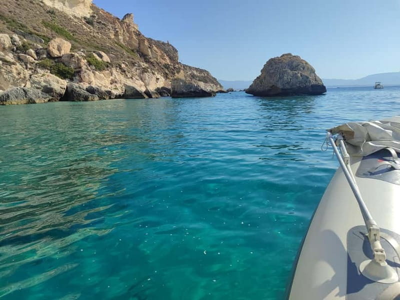 Cagliari: Devil's saddle boat tour, 4 stops and prosecco - The Devil’s Saddle from sea level