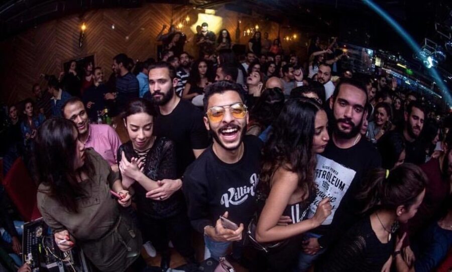 Cairo: Pub Crawl and Speakeasy Bar Tour with 2 Free Drinks - The first rooftop and a taste of shisha