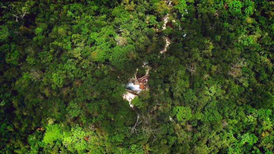 Cancún: Cenotes Adventure with Tequila Tasting & Mayan Snack - Tequila tasting after the swim