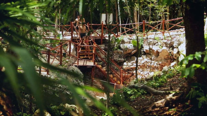 Cancún: Cenotes Adventure with Tequila Tasting & Mayan Snack - A Mayan snack and a short cultural show