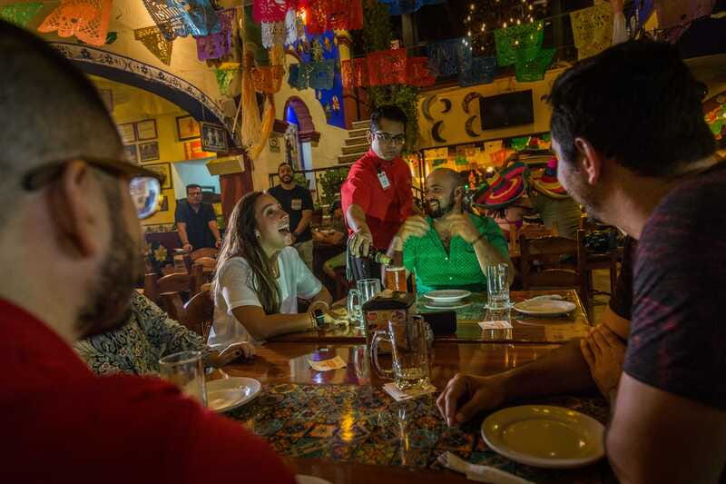 Cancún: Taco & Local Beer Tasting Tour with transportation - Av Yaxchilán 51: the third restaurant stop